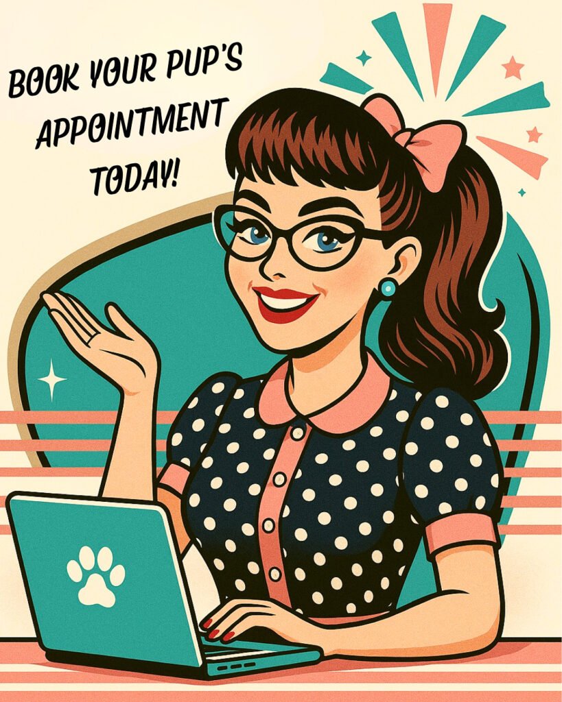 Book your pup’s appointment today! - 1